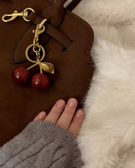 Брелок для сумки и ключей «Вишня» - Фото 4