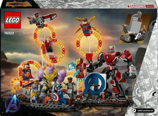 Конструктор LEGO® 76323 Мстители: Финал — решающая битва