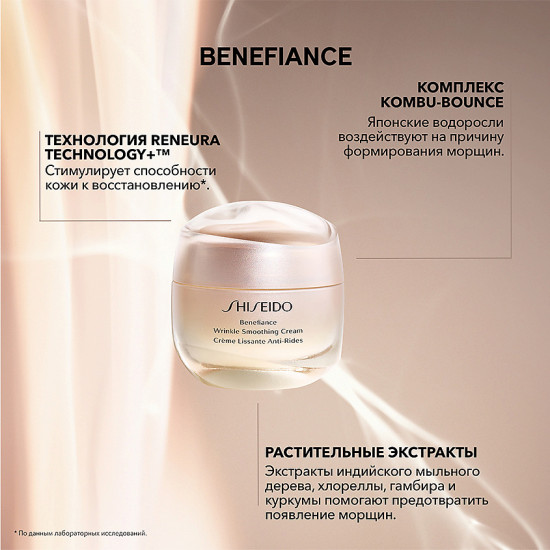Крем для лица разглаживающий морщины «Wrinkle Smoothing Cream»
