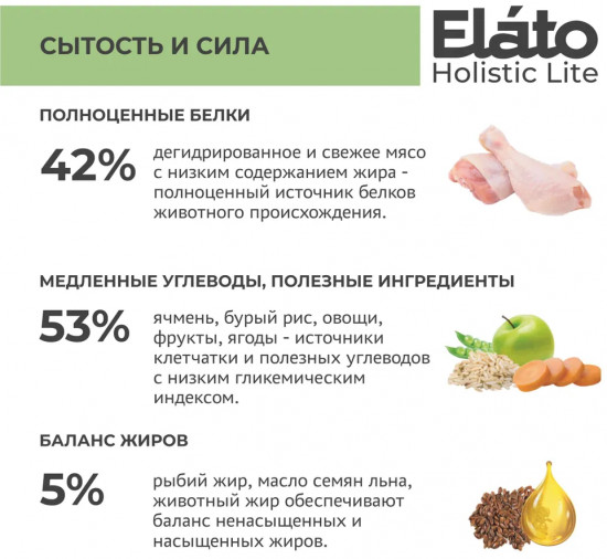 Корм для собак средних и крупных пород сухой с курицей и индейкой