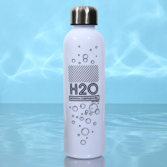 Бутылка для воды «H2O»