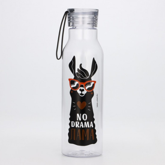 Бутылка для воды «No drama»