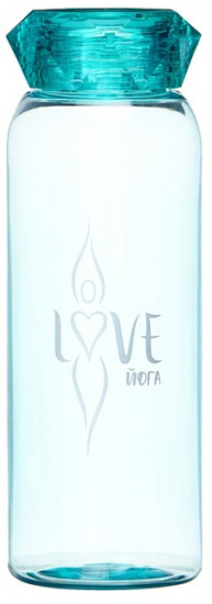 Бутылка для воды «Love йога»