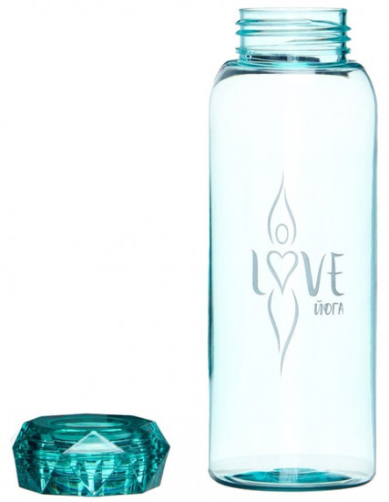 Бутылка для воды «Love йога»