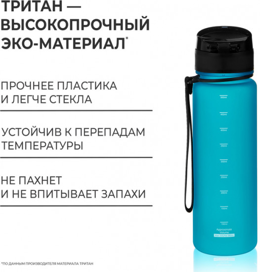 Бутылка спортивная для воды «Fitness»