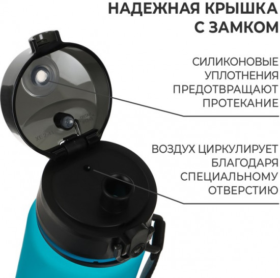 Бутылка спортивная для воды «Fitness»