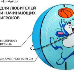 Мяч баскетбольный «Заяц» - Фото 1