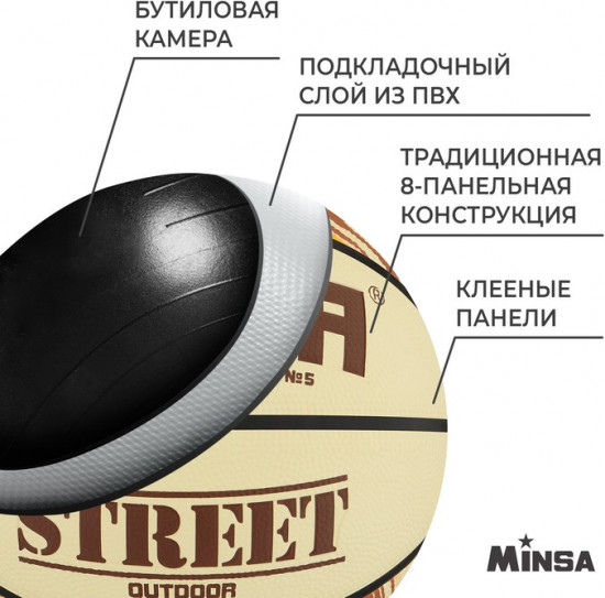 Мяч баскетбольный «Street»