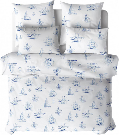 Комплект постельного белья «Regatta blue»
