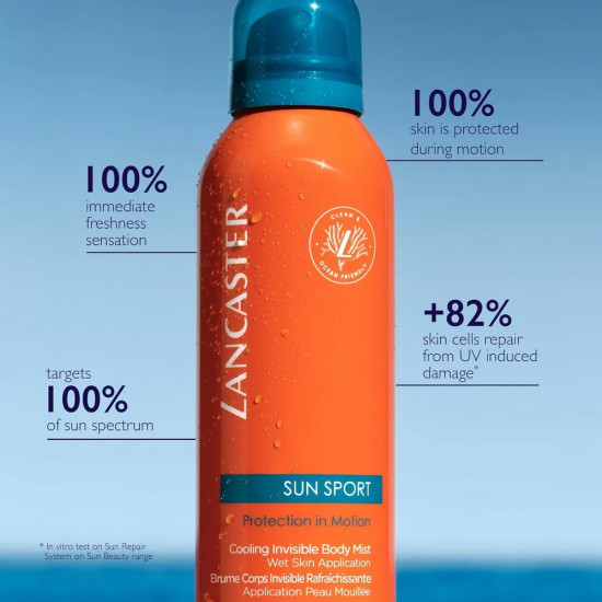 Спрей солнцезащитный для загара «Cooling Invisible Body Mist» SPF50