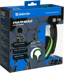 Наушники-гарнитура игровая Warhead G-300 - Фото 3