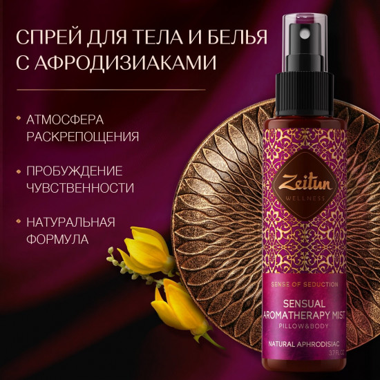 Мист-спрей для тела ароматический