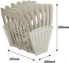 Лоток для бумаг веерный - Фото 4