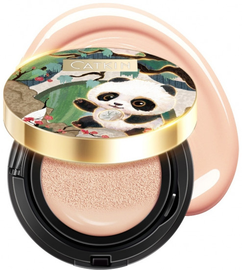 Кушон для лица тональный «Panda Land Coverage Cushion Foundation BB Cream», оттенок C02 Light Beige