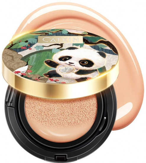 Кушон для лица тональный «Panda Land Coverage Cushion Foundation BB Cream», оттенок C03 Medium Beige