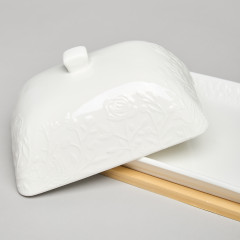 Масленка с крышкой на подставке «Meadow» - Фото 4