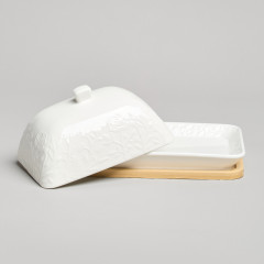 Масленка с крышкой на подставке «Meadow» - Фото 6