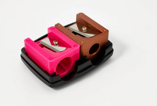 Точилка для косметических карандашей двойная «Diva Duo Cosmetic Pencil Sharpener»