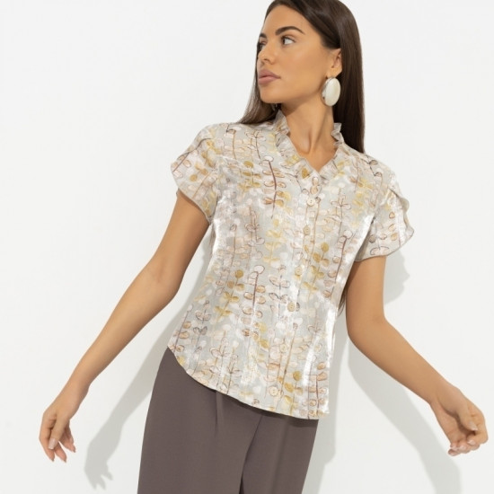 Блуза женская нарядная Лёгкий шик, тяжёлый эффект