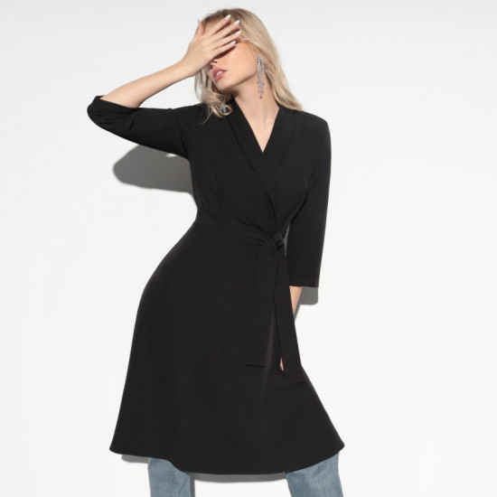 Платье женское Обаяние нежности (классик, с поясом)