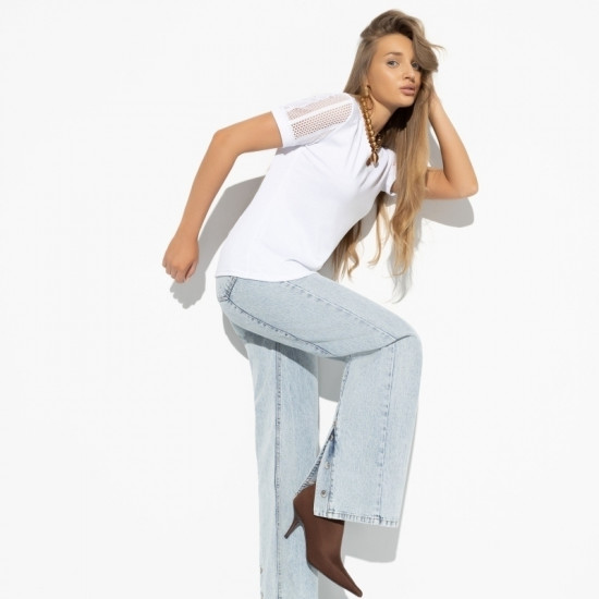 Футболка женская из эластичной ткани Любовь рядом