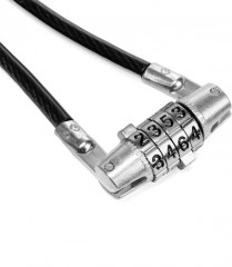 Замок навесной велосипедный кодовый - Фото 1