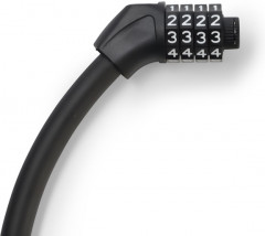 Замок навесной велосипедный кодовый - Фото 2