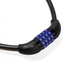 Замок навесной велосипедный кодовый - Фото 1