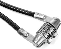 Замок навесной велосипедный кодовый - Фото 1