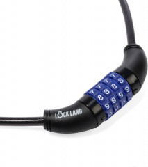 Замок навесной велосипедный кодовый - Фото 1