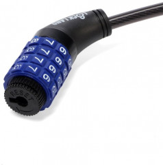 Замок навесной велосипедный кодовый - Фото 2