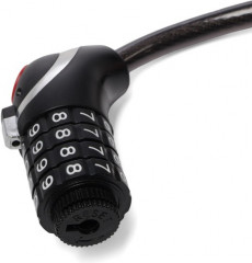 Замок навесной велосипедный кодовый - Фото 2