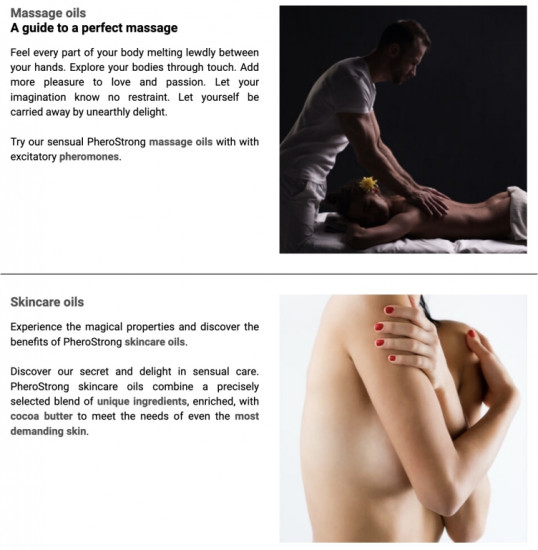 Массажное масло с феромонами «Exclusive for Men Massage Oil»