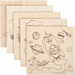 Набор заготовок деревянных для выжигания - Фото 7