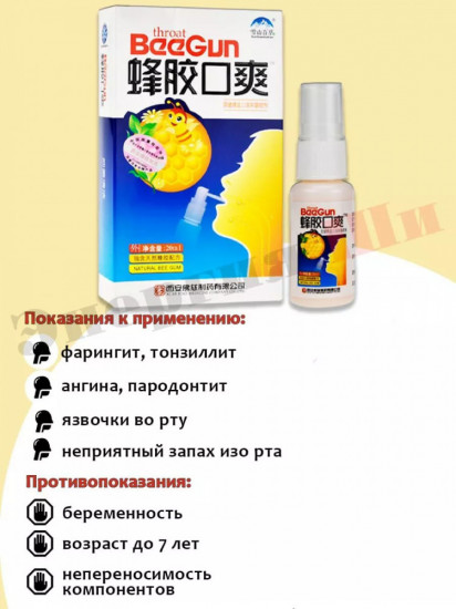 Cпрей для горла