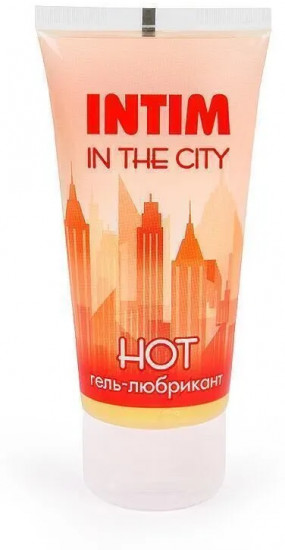 Согревающая смазка на водной основе «Hot»