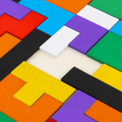 Головоломка развивающая деревянная «Тетрис» - Фото 8