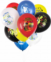 Набор воздушных шаров с принтами «Приколы для него» - Фото 2
