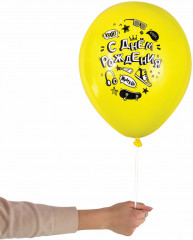 Набор воздушных шаров с принтами «Приколы для него» - Фото 7