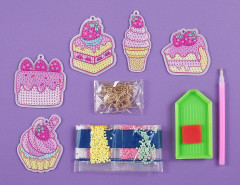 Набор для творчества «Алмазные брелоки. Десерты» - Фото 1