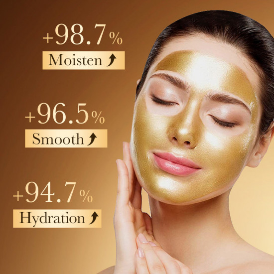 Золотая пилинг-маска для лица с коллагеном и гиалуроновой кислотой «Peel-Off Mask»