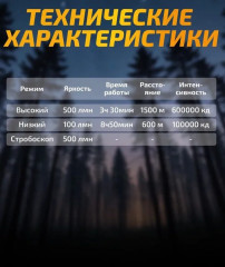 Фонарь тактический - Фото 1