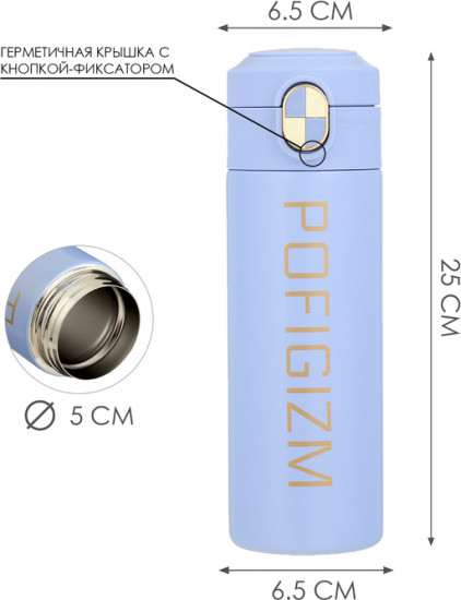 Термокружка «Pofigizm»
