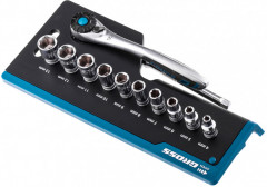 Набор головок торцевых с трещоткой - Фото 1