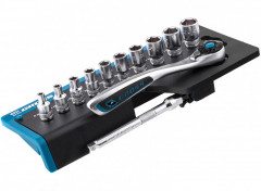 Набор головок торцевых с трещоткой - Фото 2