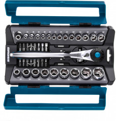 Набор головок торцевых с трещоткой - Фото 1