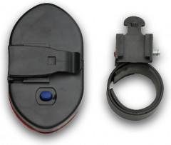 Фонарь велосипедный задний водонепроницаемый - Фото 2