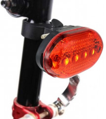Фонарь велосипедный задний водонепроницаемый - Фото 4