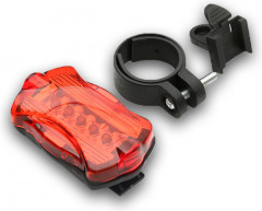 Фонарь велосипедный задний водонепроницаемый - Фото 1