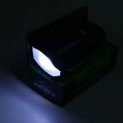 Фонарь велосипедный передний водонепроницаемый с сигналом - Фото 3